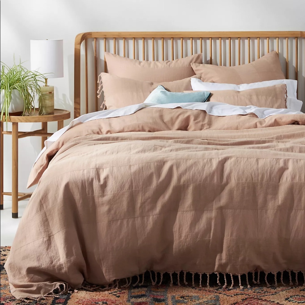 Blush Anthropologie Duvet